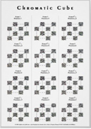 Chromatic Cube Guitar Fingerings Poster